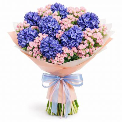 Букеты с гиацинтами