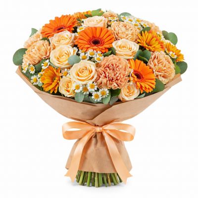 Букеты с герберами