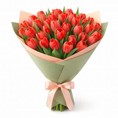 Букеты с тюльпанами
