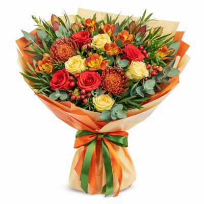 Букеты с лесными цветами