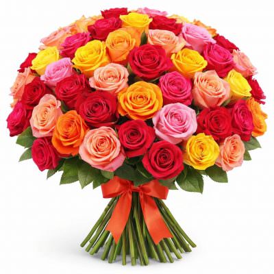 Розы Россия микс 5