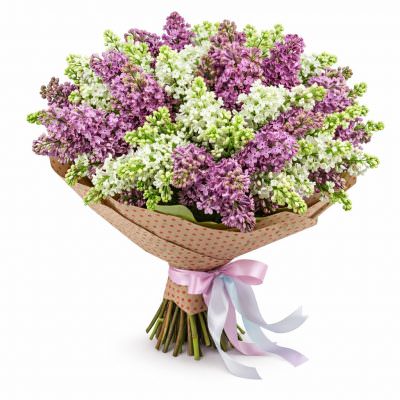 Букеты с сиренью