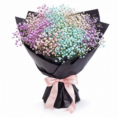 Букеты с гипсофилами