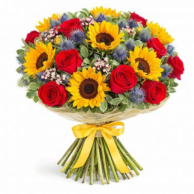 Премиальный букет «Яркие мгновения»