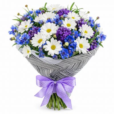 Букеты с васильками