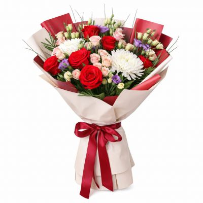 Букет из живых цветов «Вечерняя симфония»