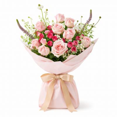 Праздничный букет «Цветочная Нежность»