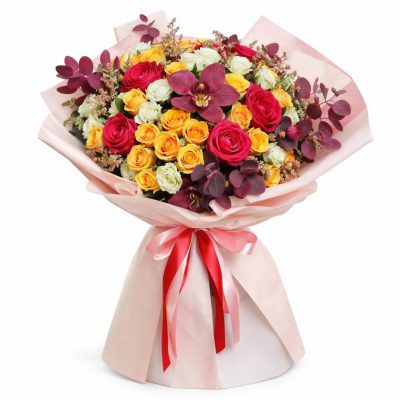 Дизайнерский букет «Бабье лето»