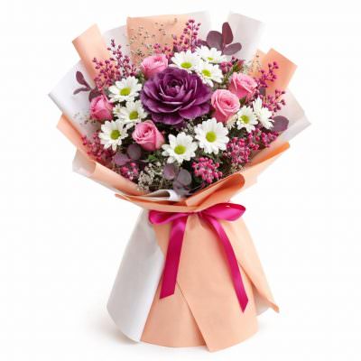 Букет из свежих цветов «Нежность лета»